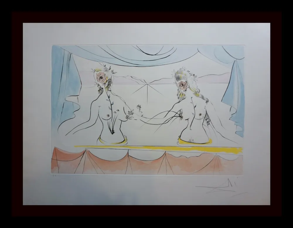 Гравюра Dali - Hommage a Albrecht Durer Renaissance