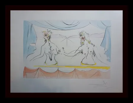 Гравюра Dali - Hommage a Albrecht Durer Renaissance