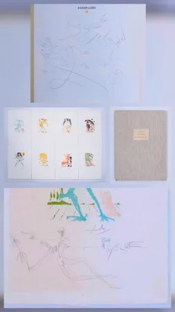 Акватинта Dali - Huit péchés capitaux - with two original drawings