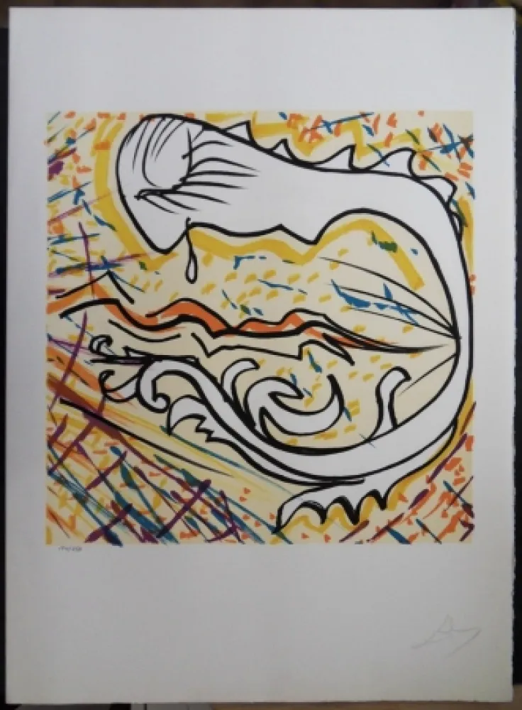 Литография Dali - Il sonno del Fede