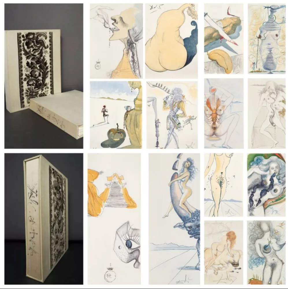 Литография Dali - Illustre Casanova