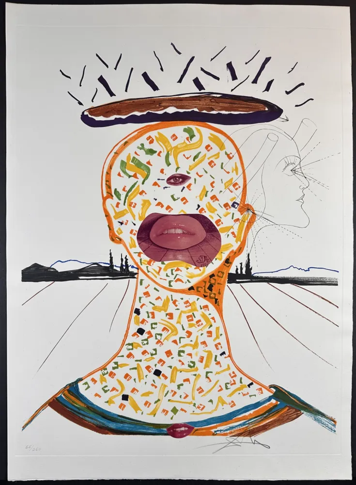 Гравюра Dali - Imaginations & Objects of The Future Cyclopean Make-Up