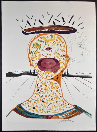 Гравюра Dali - Imaginations & Objects of The Future Cyclopean Make-Up
