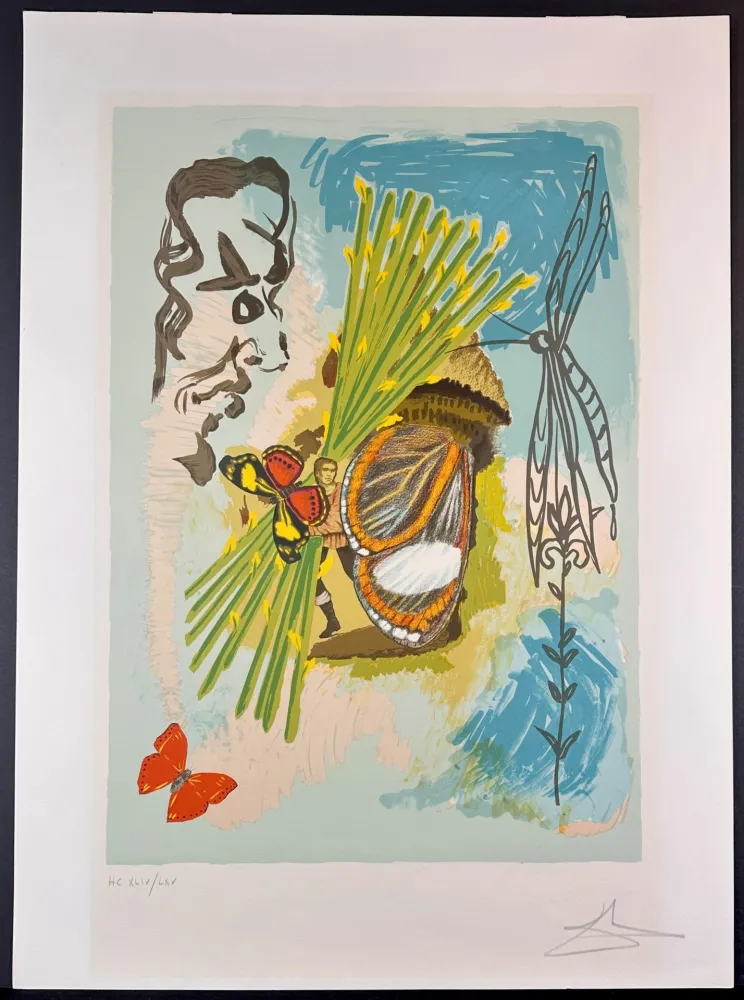 Литография Dali - Ivanhoe The Overseer