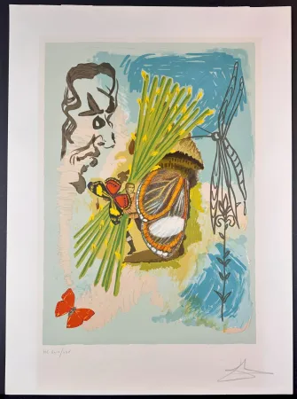 Литография Dali - Ivanhoe The Overseer