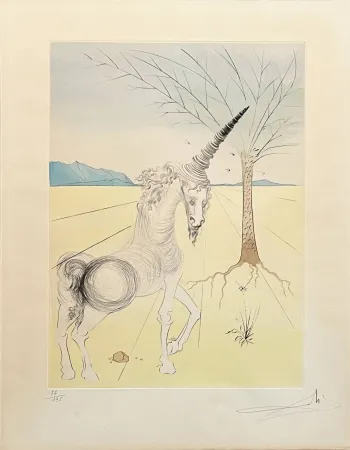 Офорт Dali - Joseph