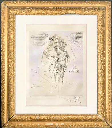 Фототипия Dali - Kronos (Saturno)