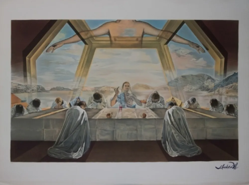 Литография Dali - La Céne