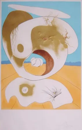 Офорт Dali - La conquista del cosmos