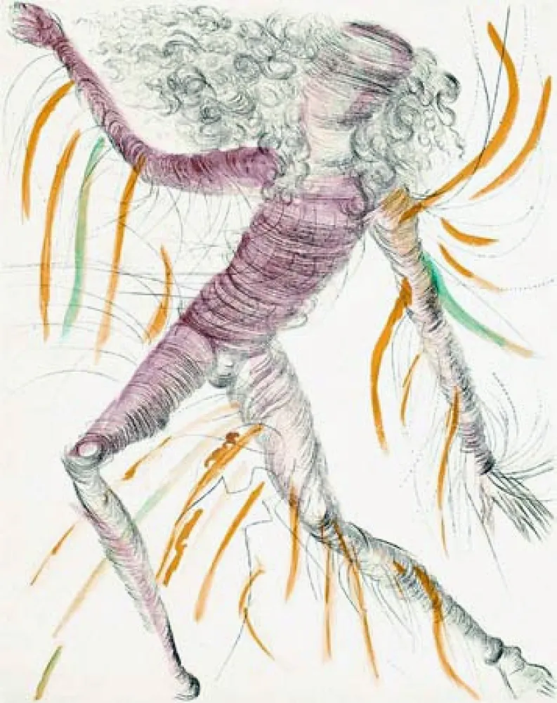 Гравюра Dali - La Cosmonaute (The Cosmonaut)