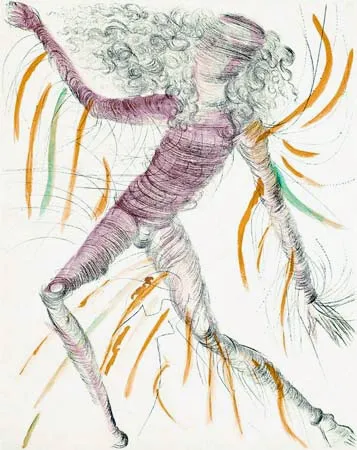 Гравюра Dali - La Cosmonaute (The Cosmonaut)