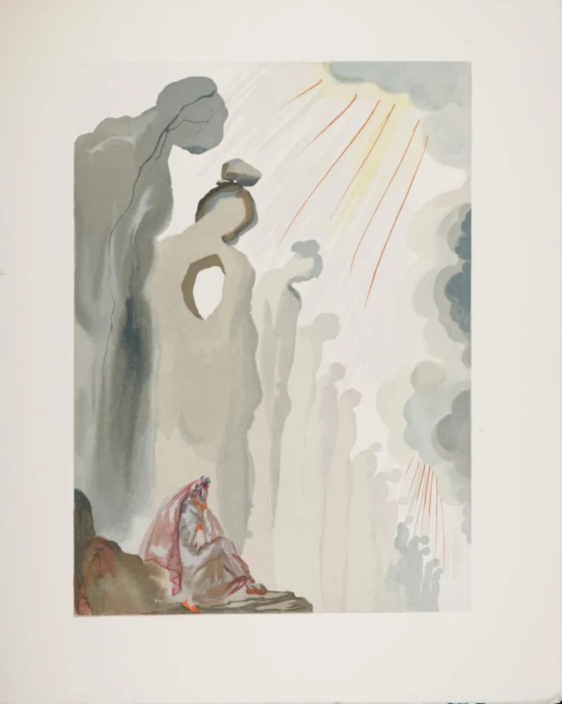 Гравюра На Дереве Dali - La Deuxième Corniche, 1963