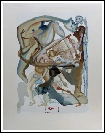 Гравюра На Дереве Dali - LA DIVINE COMEDIE