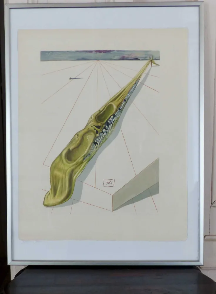 Гравюра На Дереве Dali - LA DIVINE COMEDIE - Blasphémateurs