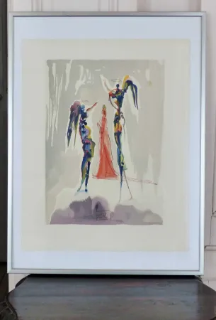 Гравюра На Дереве Dali - LA DIVINE COMEDIE - Gloria