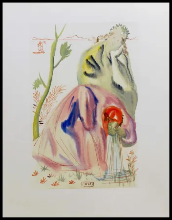 Гравюра На Дереве Dali - LA DIVINE COMEDIE - La Source