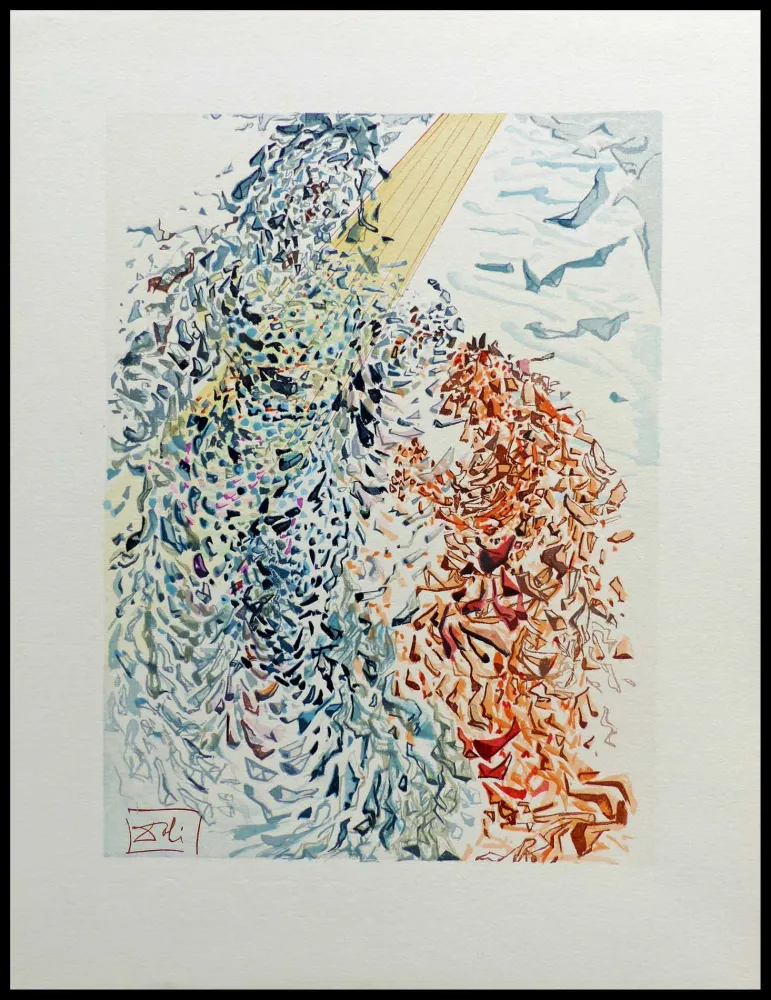 Гравюра На Дереве Dali - LA DIVINE COMEDIE - Opposition