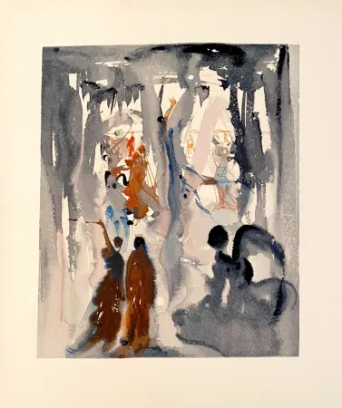 Гравюра На Дереве Dali - La Divine Comédie - Paradis 13 - Ainsi fut créée la Terre