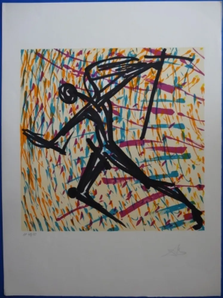 Литография Dali - La Fede que vacilla