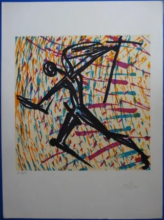 Литография Dali - La Fede que vacilla