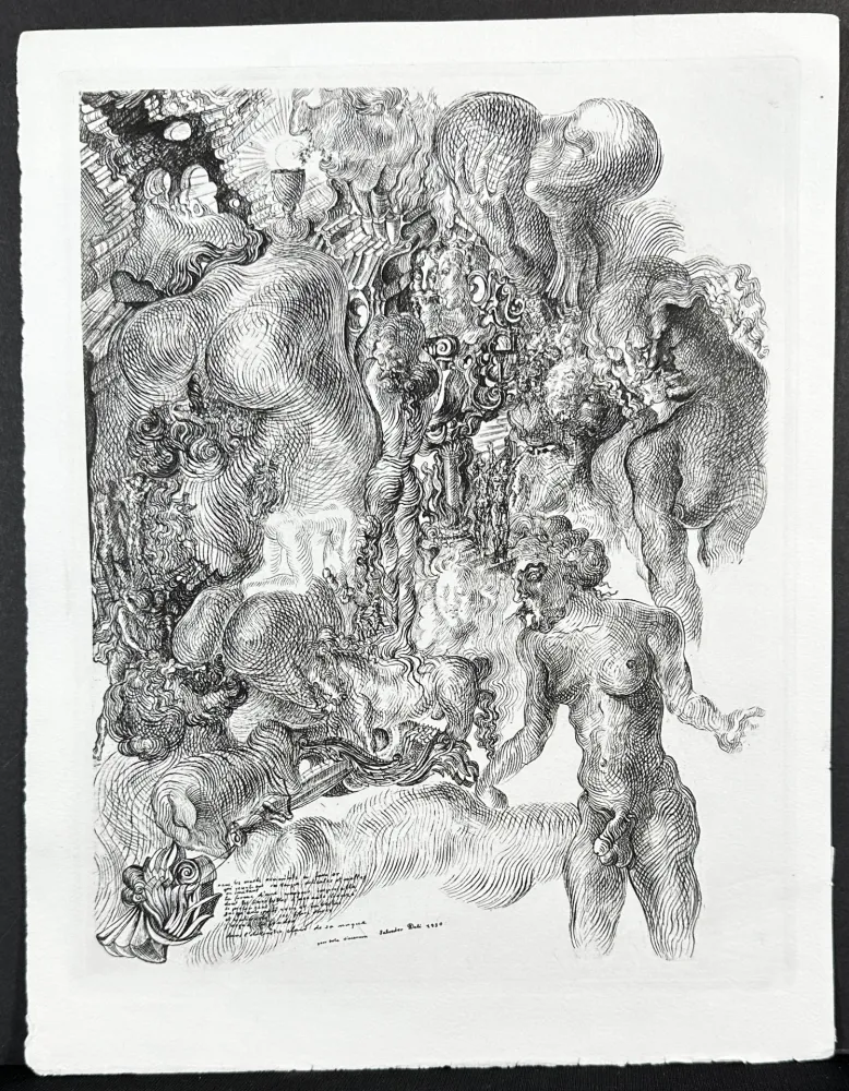 Гравюра Dali - La Femme Visible