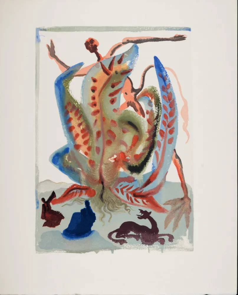Литография Dali - La Gourmandise, 1963