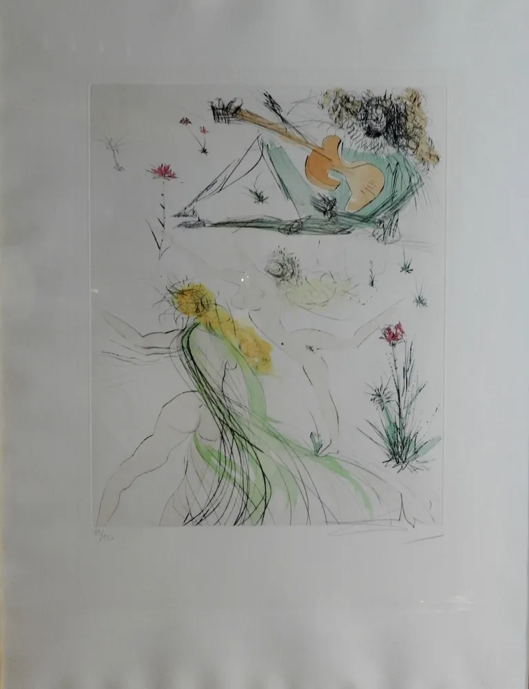 Гравюра Dali - LA Joie de Vivre