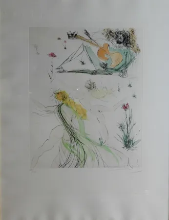 Гравюра Dali - LA Joie de Vivre