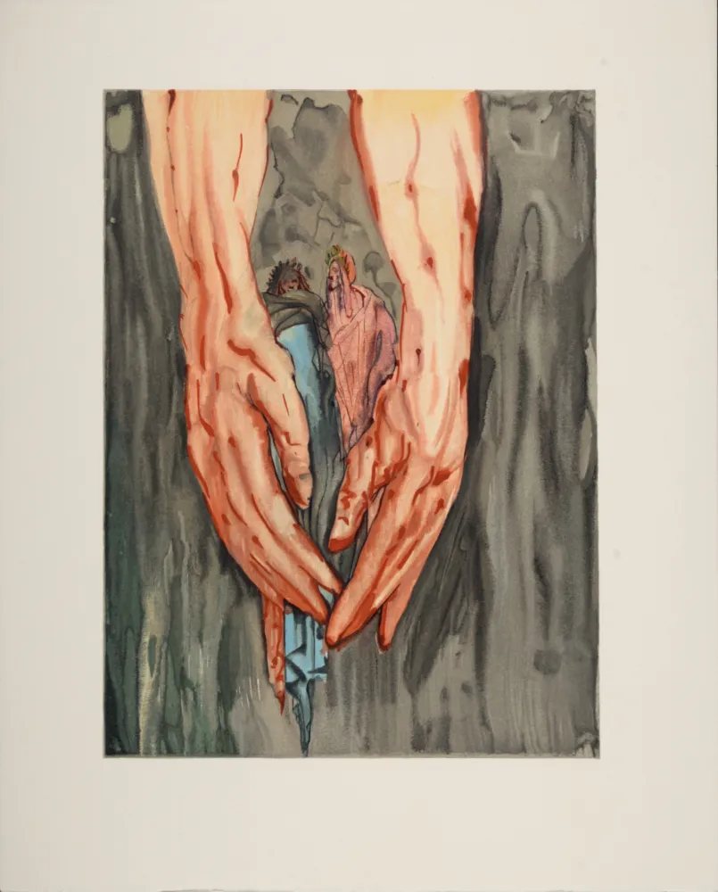 Литография Dali - La Montée de Géryon