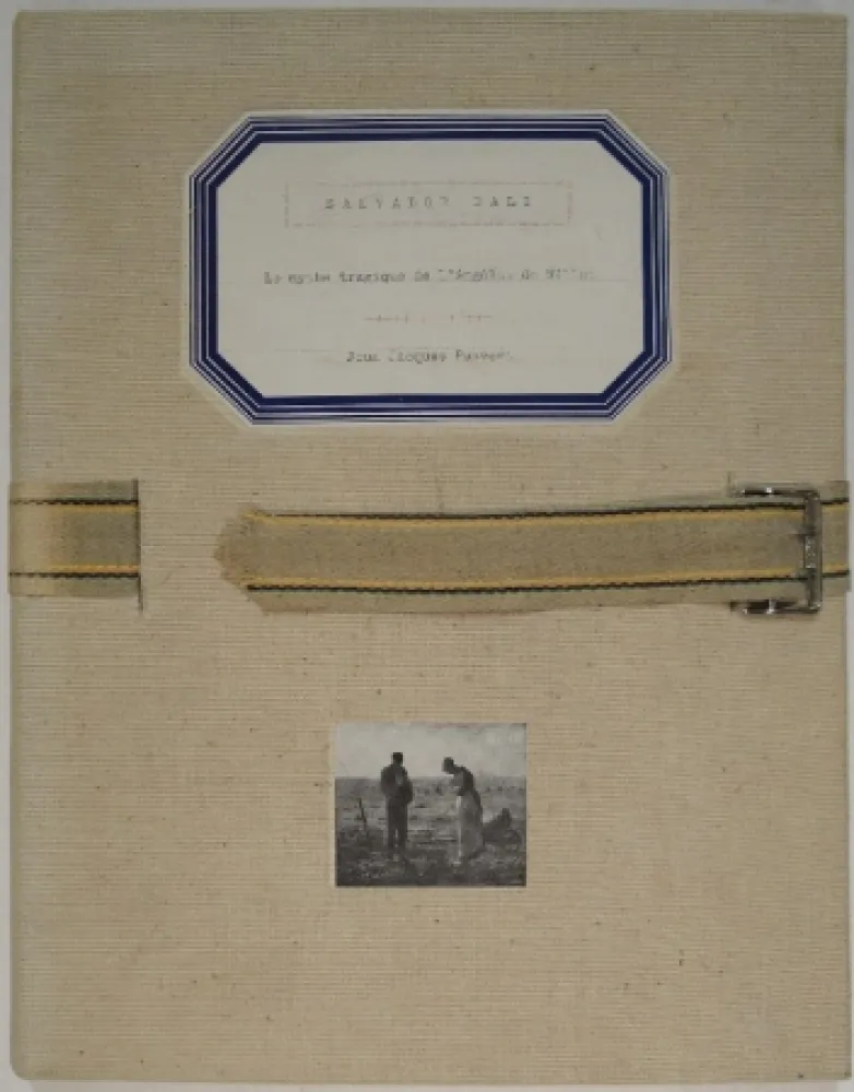 Иллюстрированная Книга Dali - La mythe tragique de l'Angélus de Millet. 