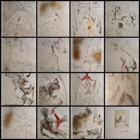 Гравюра Dali - La Venus aux Fourrures Complete Suite