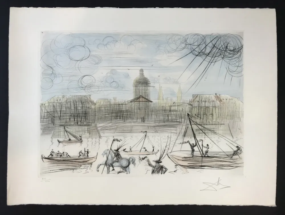 Офорт Dali - L'Académie de Paris