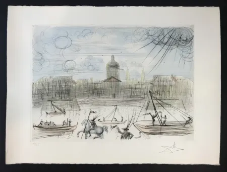 Офорт Dali - L'Académie de Paris