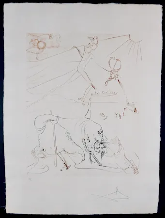 Гравюра Dali - L'Alchimie