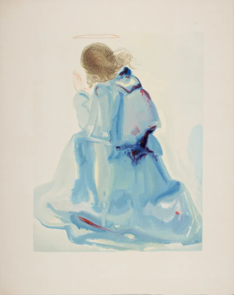 Гравюра На Дереве Dali - L'Ange, 1963