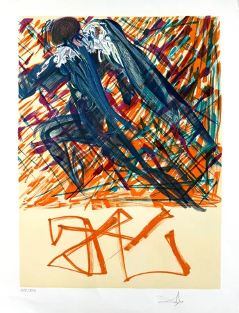 Литография Dali - L’arcangelo (The Archangel)