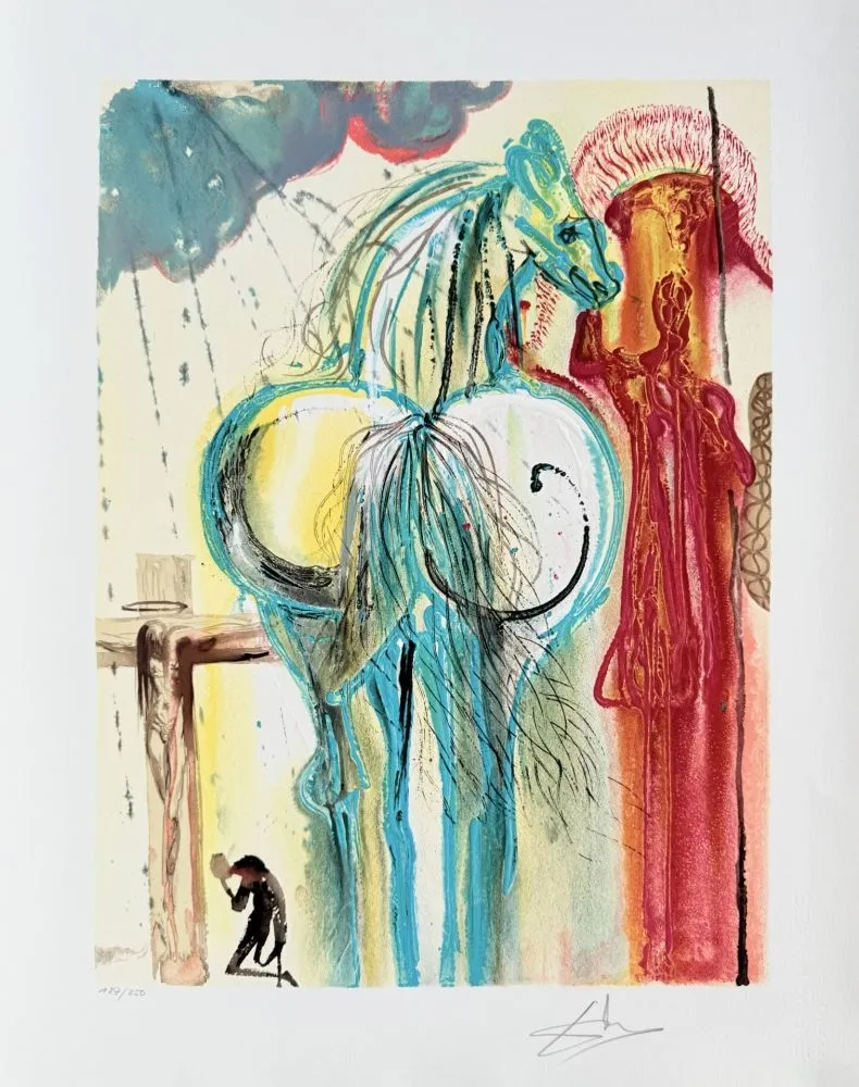 Литография Dali - Le centurion