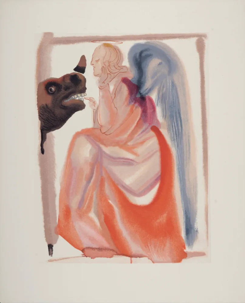 Литография Dali - Le ciel de Mercure