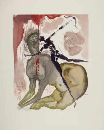 Гравюра На Дереве Dali - Le Minautore, 1963