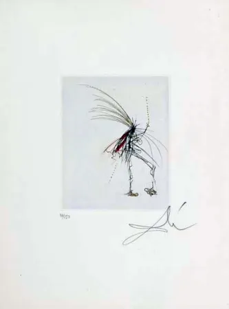 Гравюра Dali - Le Petit Demon (The Little Demon)