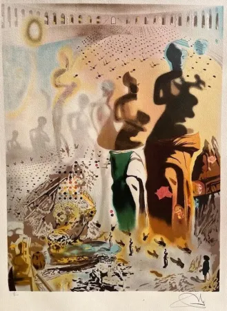 Литография Dali - Le Toréador Hallucinogène