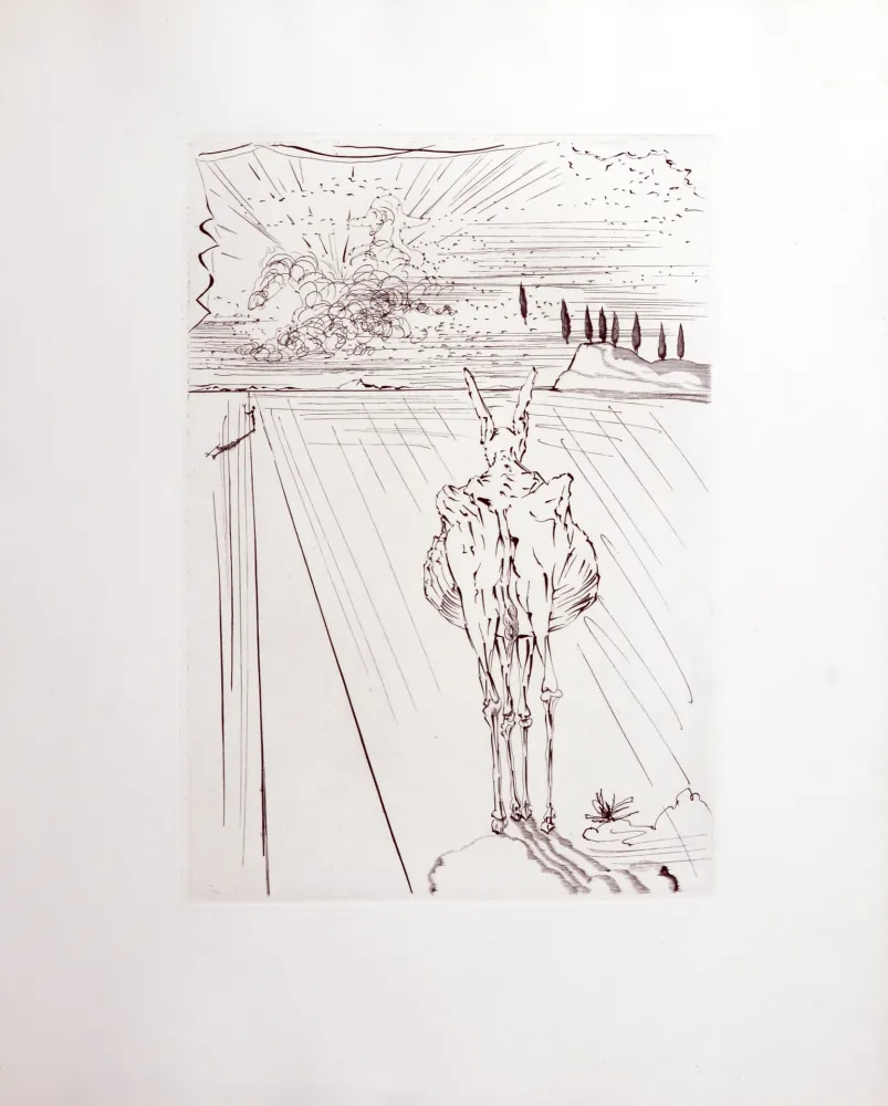 Гравюра Dali - Le Tricorne, 1958