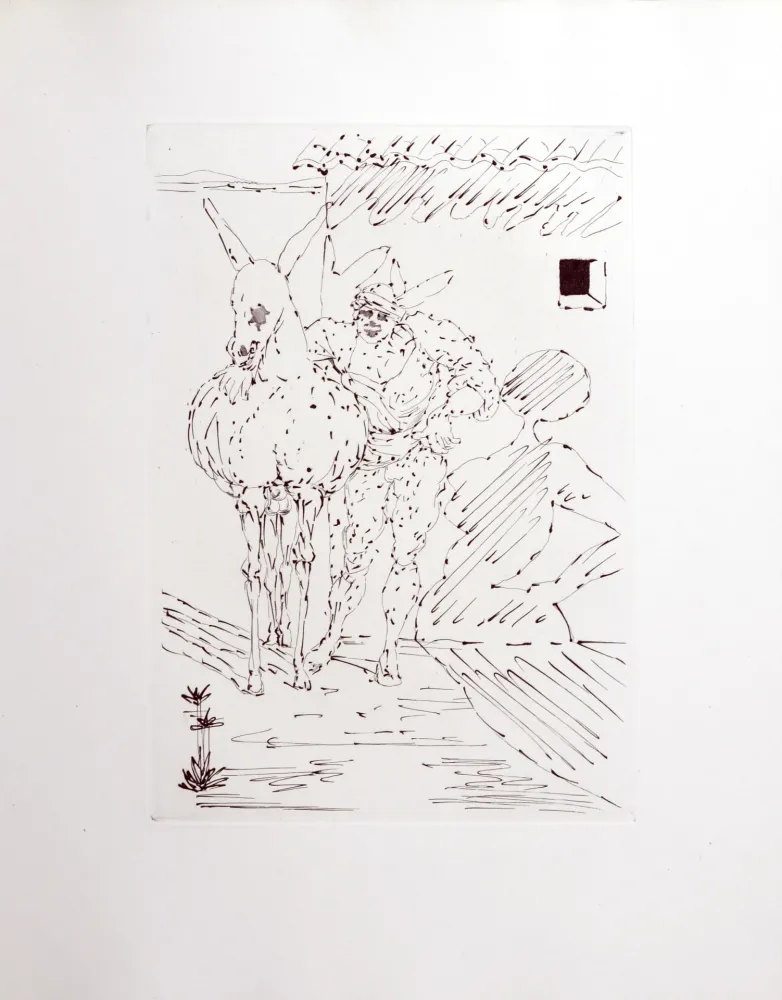 Гравюра Dali - Le Tricorne, 1958