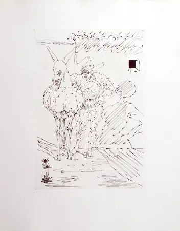 Гравюра Dali - Le Tricorne, 1958