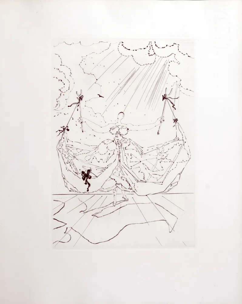 Гравюра Dali - Le Tricorne, 1958