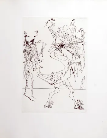 Гравюра Dali - Le Tricorne, 1958