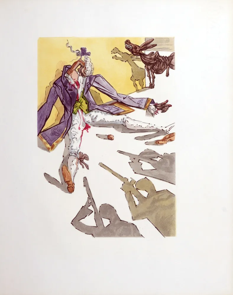 Гравюра Dali - Le Tricorne, 1958