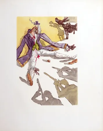 Гравюра Dali - Le Tricorne, 1958