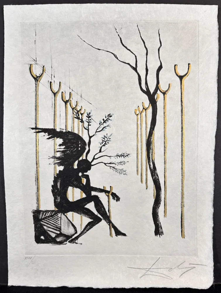 Гравюра Dali - Le Vitrail