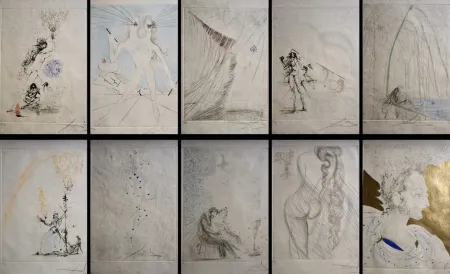 Гравюра Dali - Les Amours de Cassandre Suite